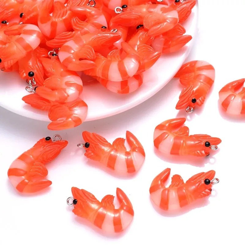 Resin Art Accessories - 10 adet akrilik reçine karikatür deniz
