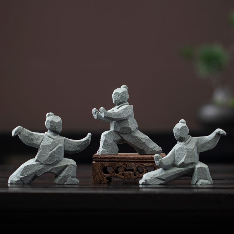 Resin Art Table - Yeni Çin Tarzı Tai Chi Kung