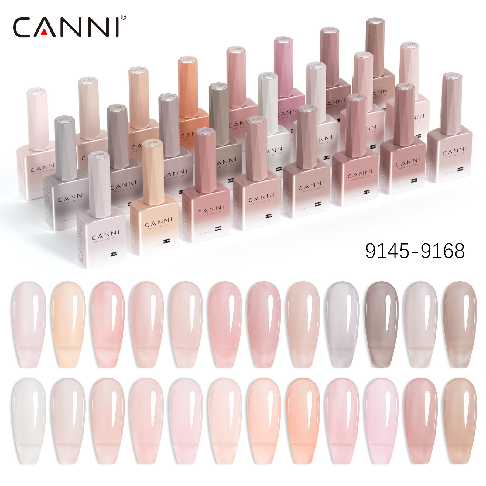 Uv Lamp Nail Resin - CC7 CANNI Tırnak Jeli Ojeleri 9ml
