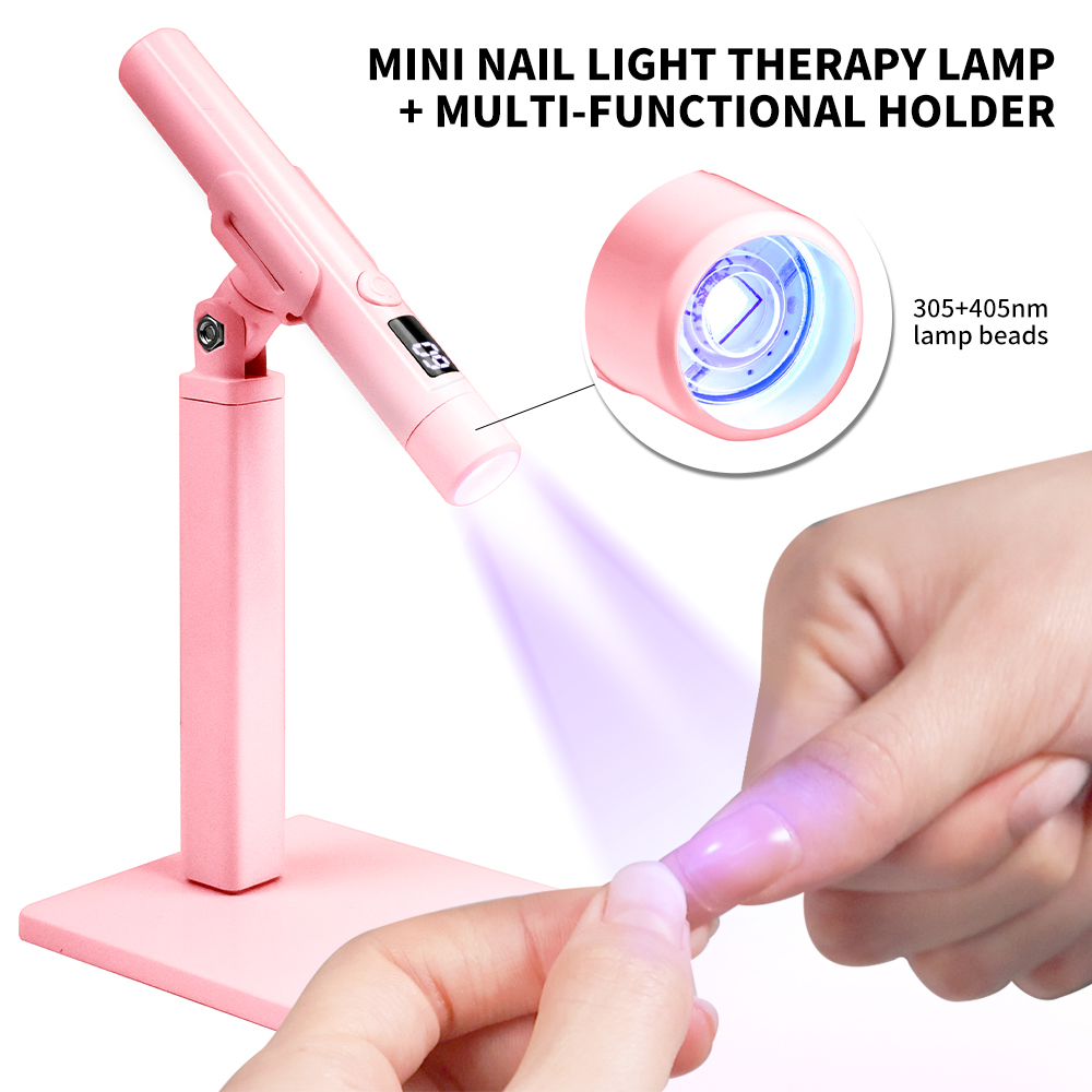 Uv Lamp Nail Resin - Taşınabilir Tırnak UV LED Lamba Çivi