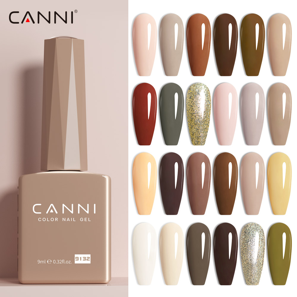 Resin Art Training - CANNI 9ml Renkli Tırnak Jeli Ojeleri