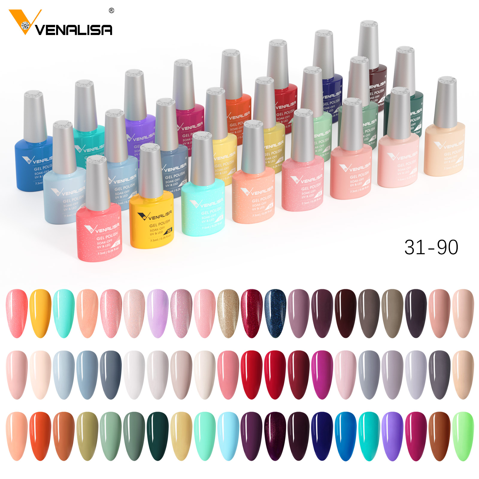 Resin Art Training - VENALISA Tırnak Jeli 7.5ml HEMA/TPO İçermeyen