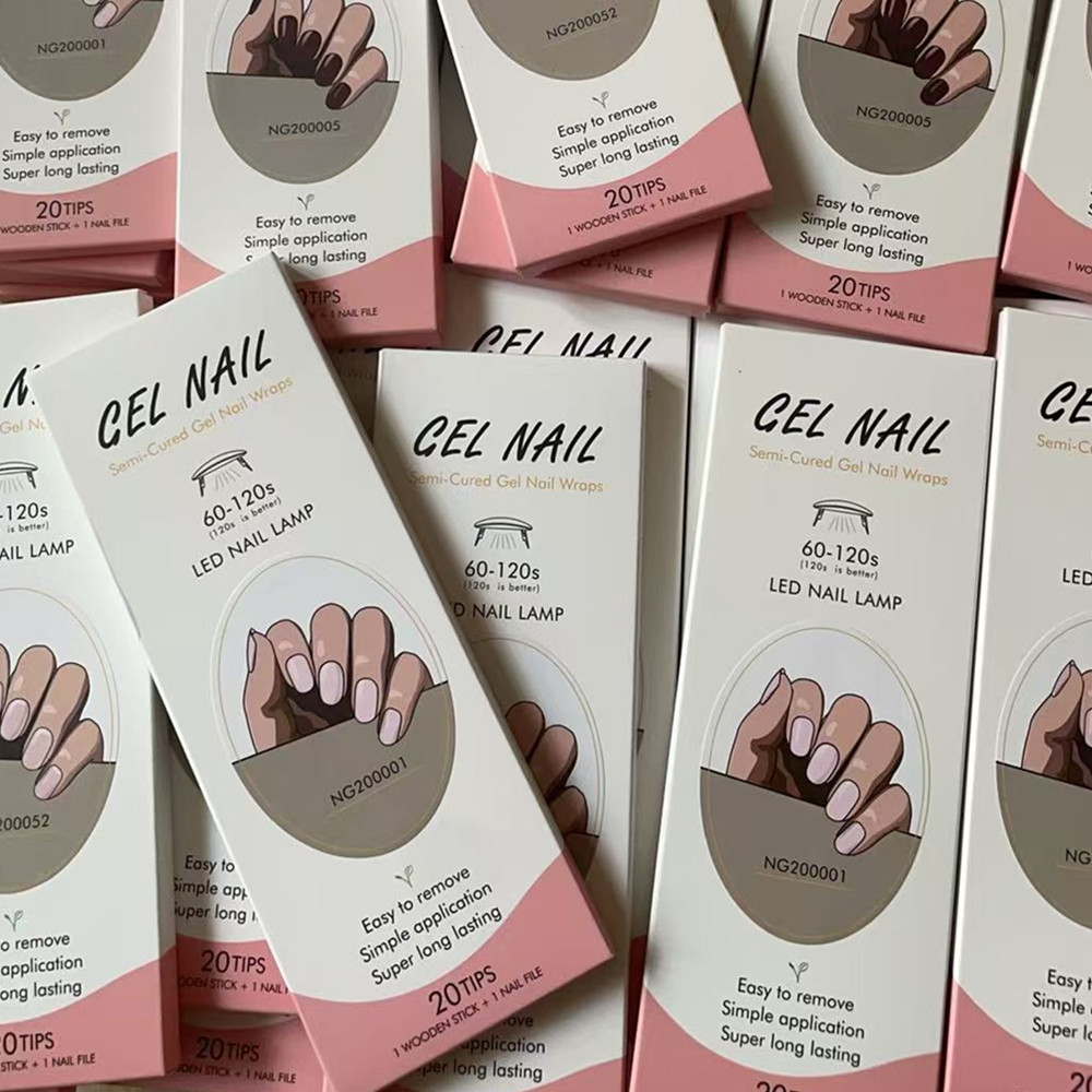 Uv Lamp Nail Resin - Huizi Fransız Jel Tırnak Şeritleri Bantları