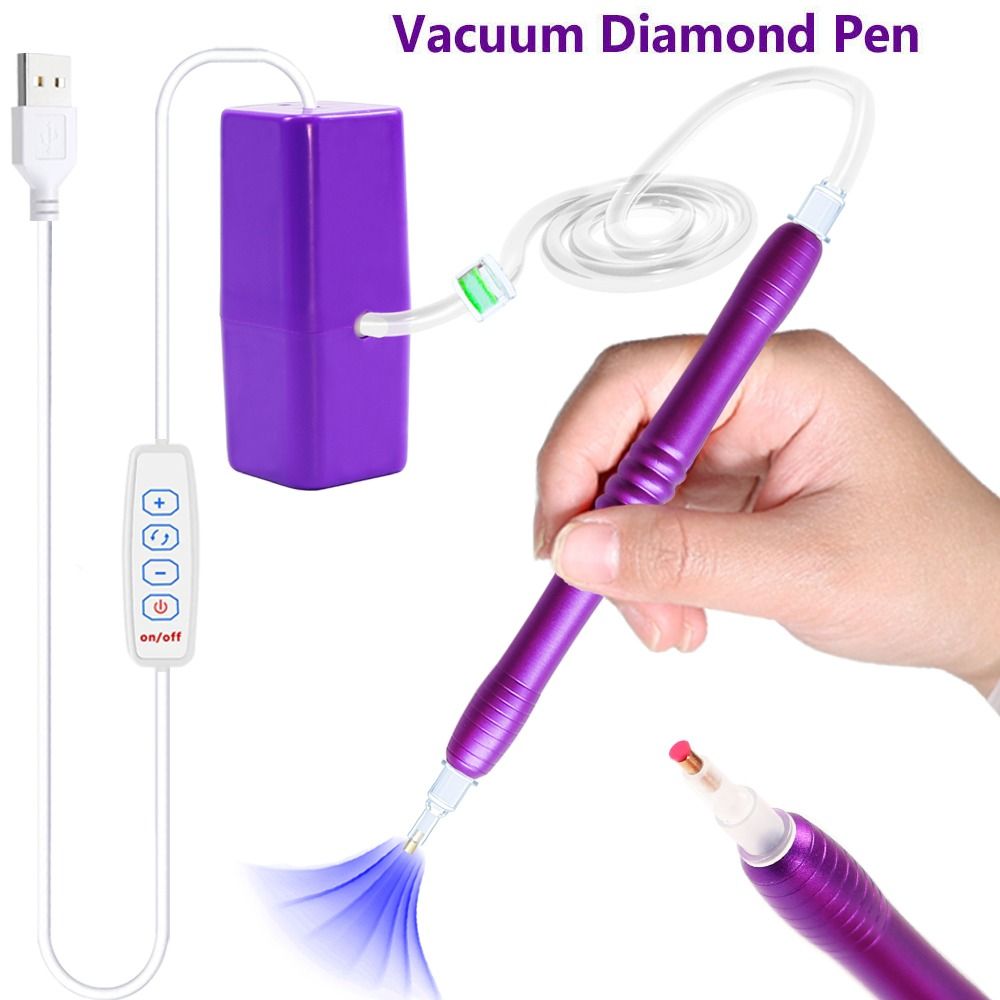 Resin Art Pen - Elektrikli Vakum Elmas Boyama Kalem Kitleri
