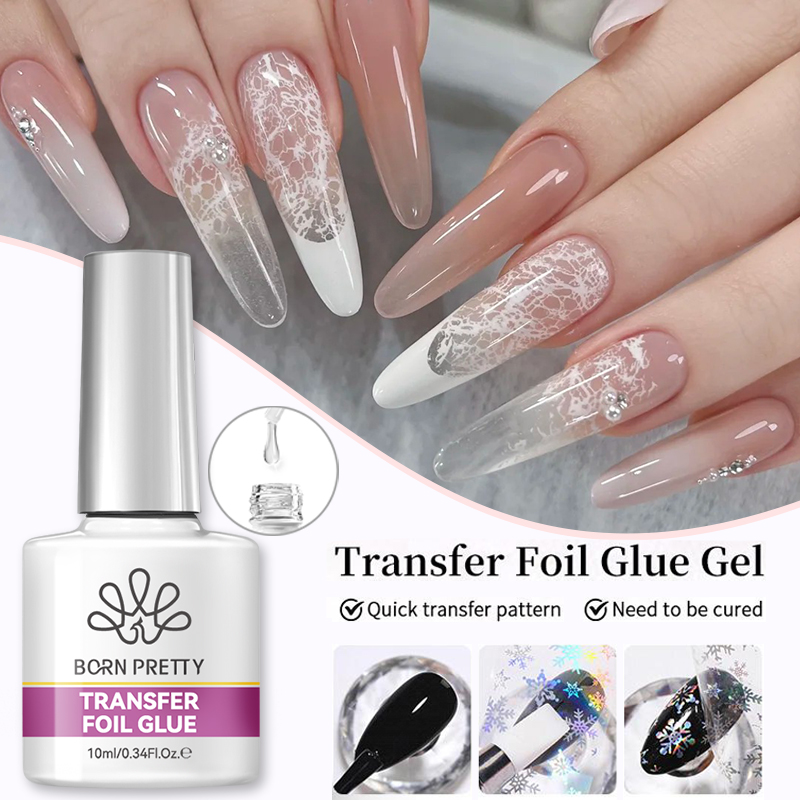 Uv Lamp Nail Resin - BORN PRETTY Tırnak Folyo Yapıştırıcı Jeli