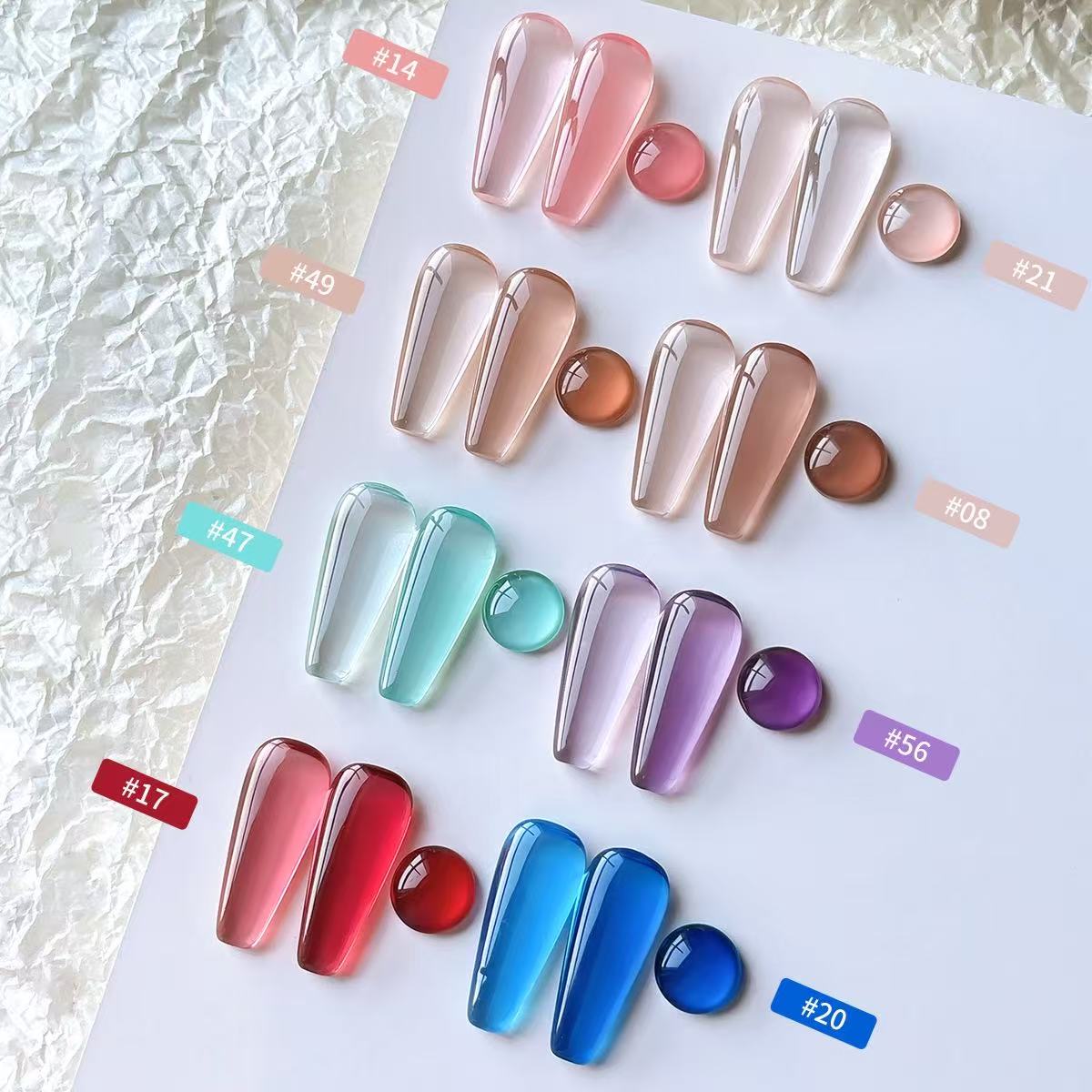 8 Renk Jel Oje Seti 15 ml Vitr - Uv Lamp Nail Resin incelemesi ve fiyatı
