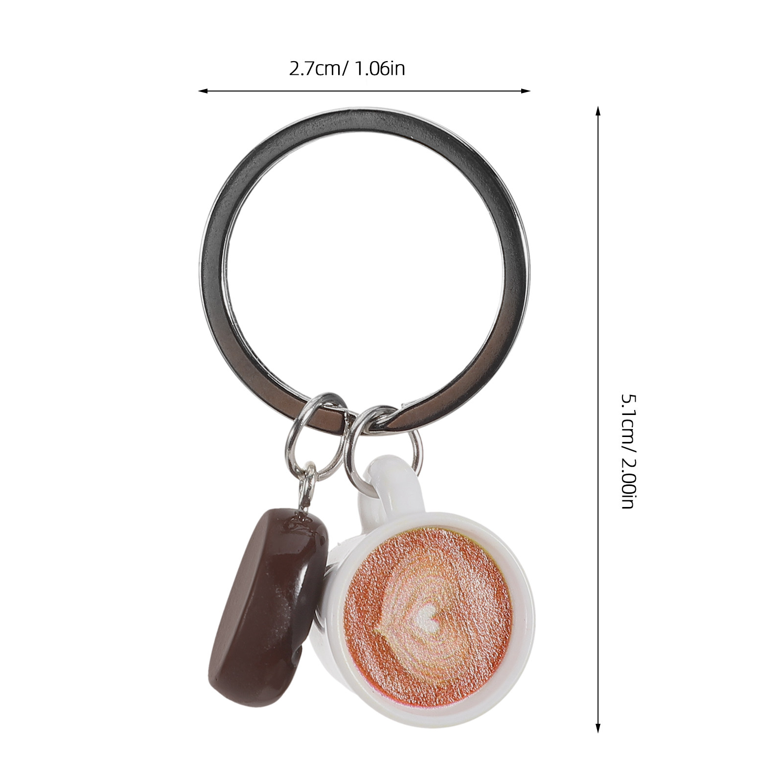 Kahve Çekirdeği Anahtarlık Zar - Resin Art Design Keychain incelemesi ve fiyatı
