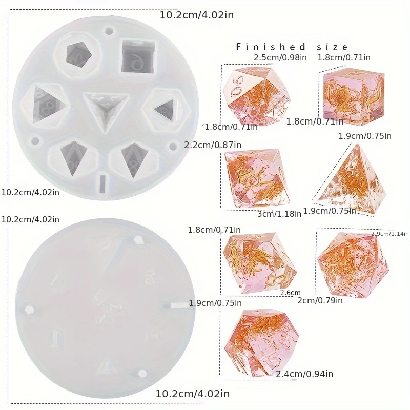 1 takım silikon reçine kalıp k - Resin Art Table incelemesi ve fiyatı