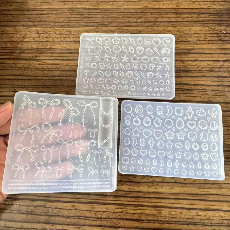 Silikon Tırnak Sanatı Baskı Ka - Silicone Mold Ocean incelemesi ve fiyatı