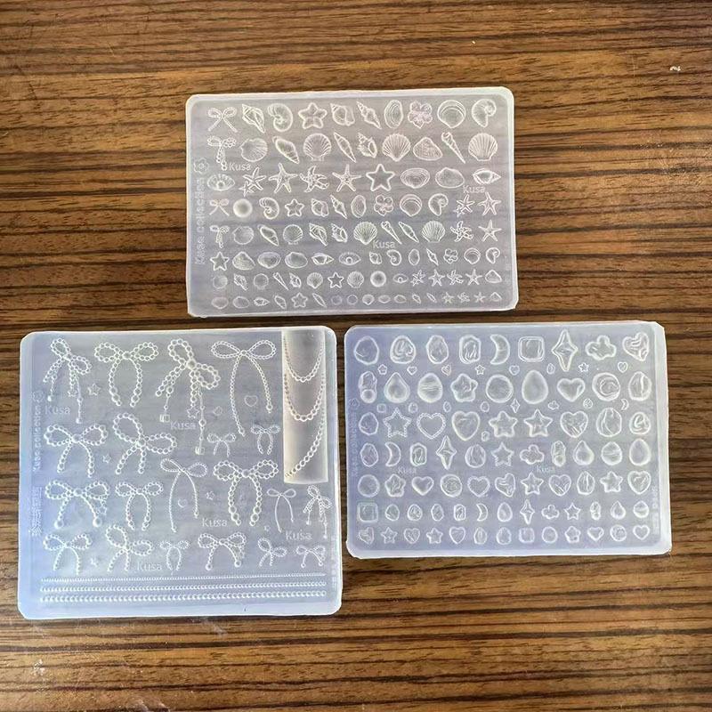 Silikon Tırnak Sanatı Baskı Ka - Silicone Mold Ocean incelemesi ve fiyatı