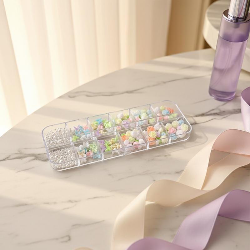 3D Tırnak Sanatı Dekorasyon Se - Resin Art Using Flowers incelemesi ve fiyatı