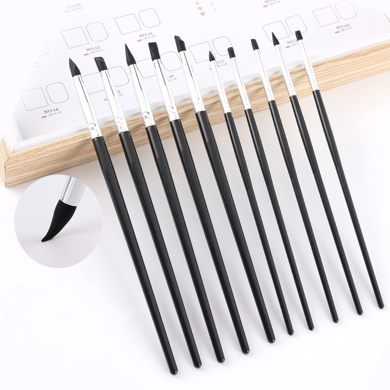 5 Adet Diş Silikon Fırça Kalem - Resin Art Pen incelemesi ve fiyatı