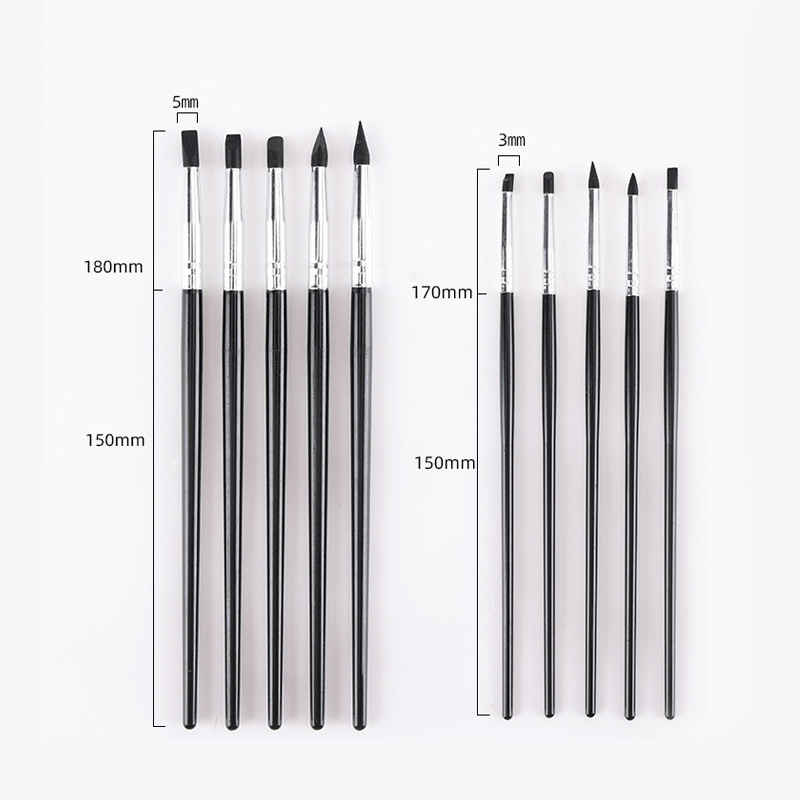 5 Adet Diş Silikon Fırça Kalem - Resin Art Pen incelemesi ve fiyatı