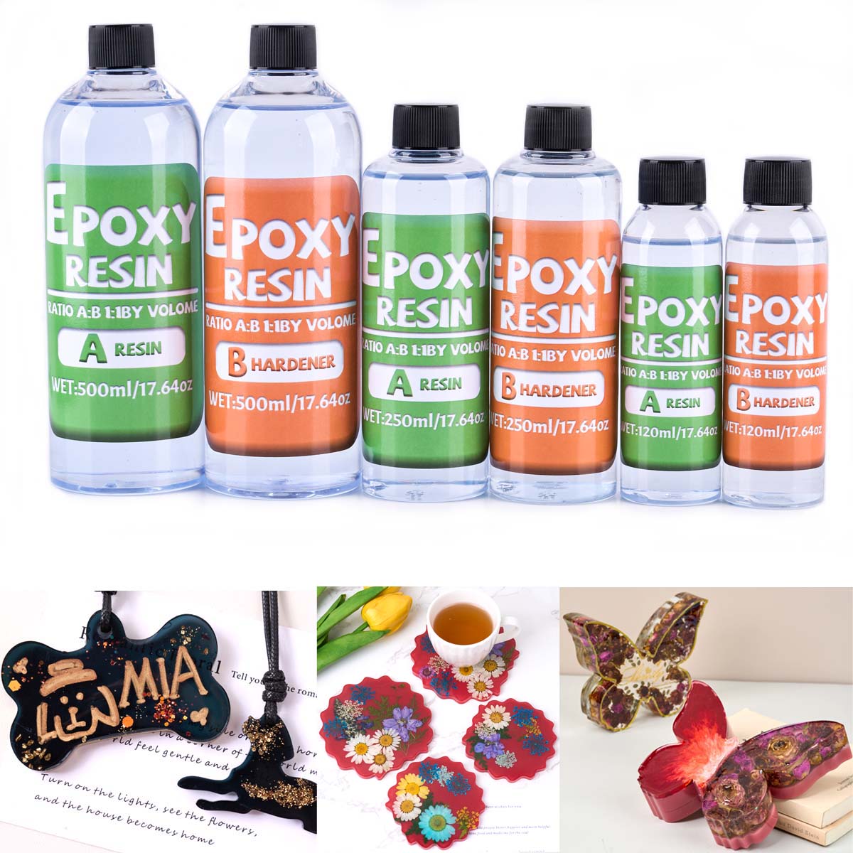 1:1 Oranı Epoksi Reçine Kiti A - Resin Art Tool Kit incelemesi ve fiyatı