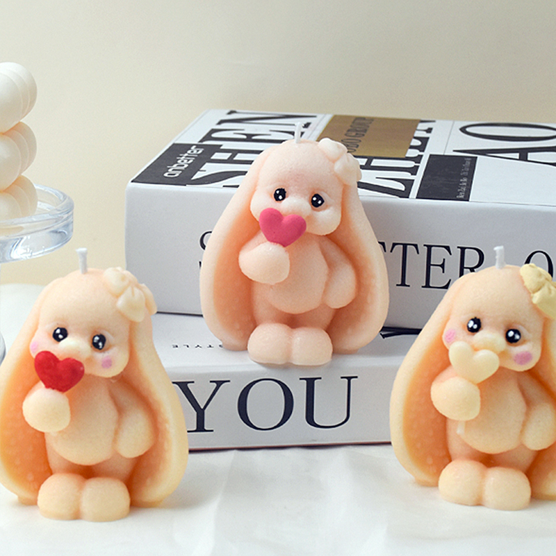 3D Uzun kulaklı Tavşan Silikon - Resin Art Accessories incelemesi ve fiyatı
