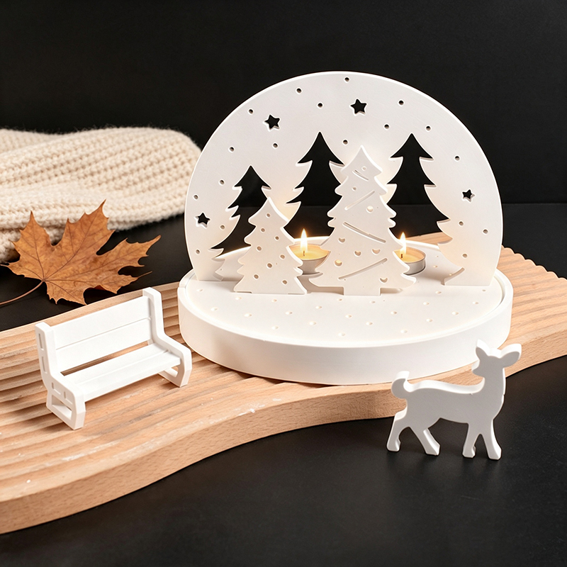 Noel Geyiği Tealight Mumluk Si - Resin Art Tool Kit incelemesi ve fiyatı