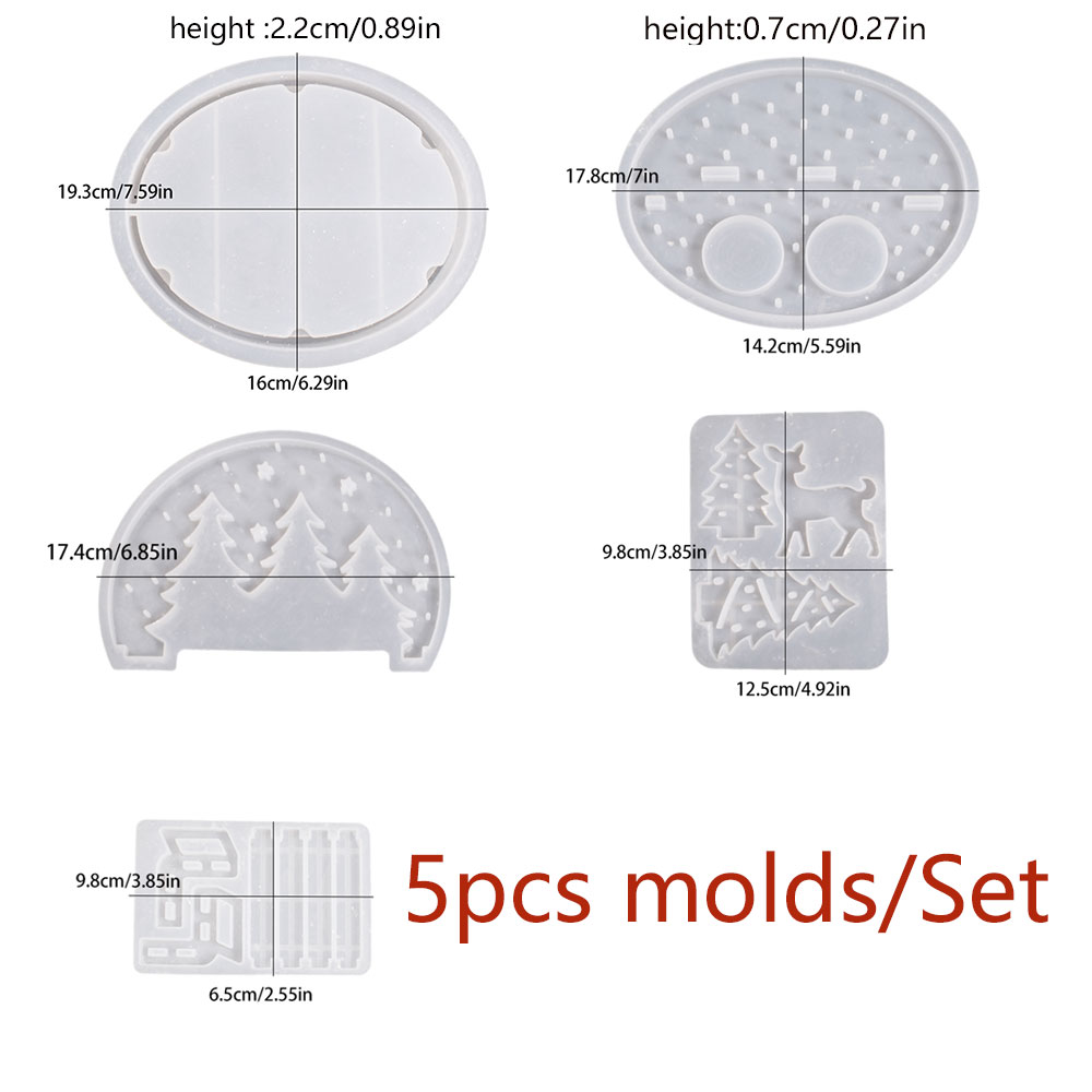 Noel Geyiği Tealight Mumluk Si - Resin Art Tool Kit incelemesi ve fiyatı