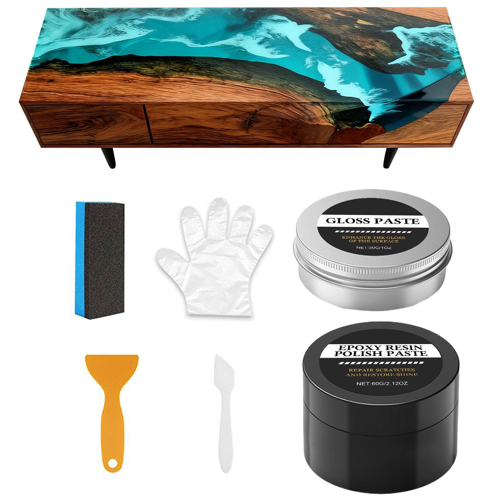 Epoksi reçine yüksek parlaklık - Resin Art Table incelemesi ve fiyatı