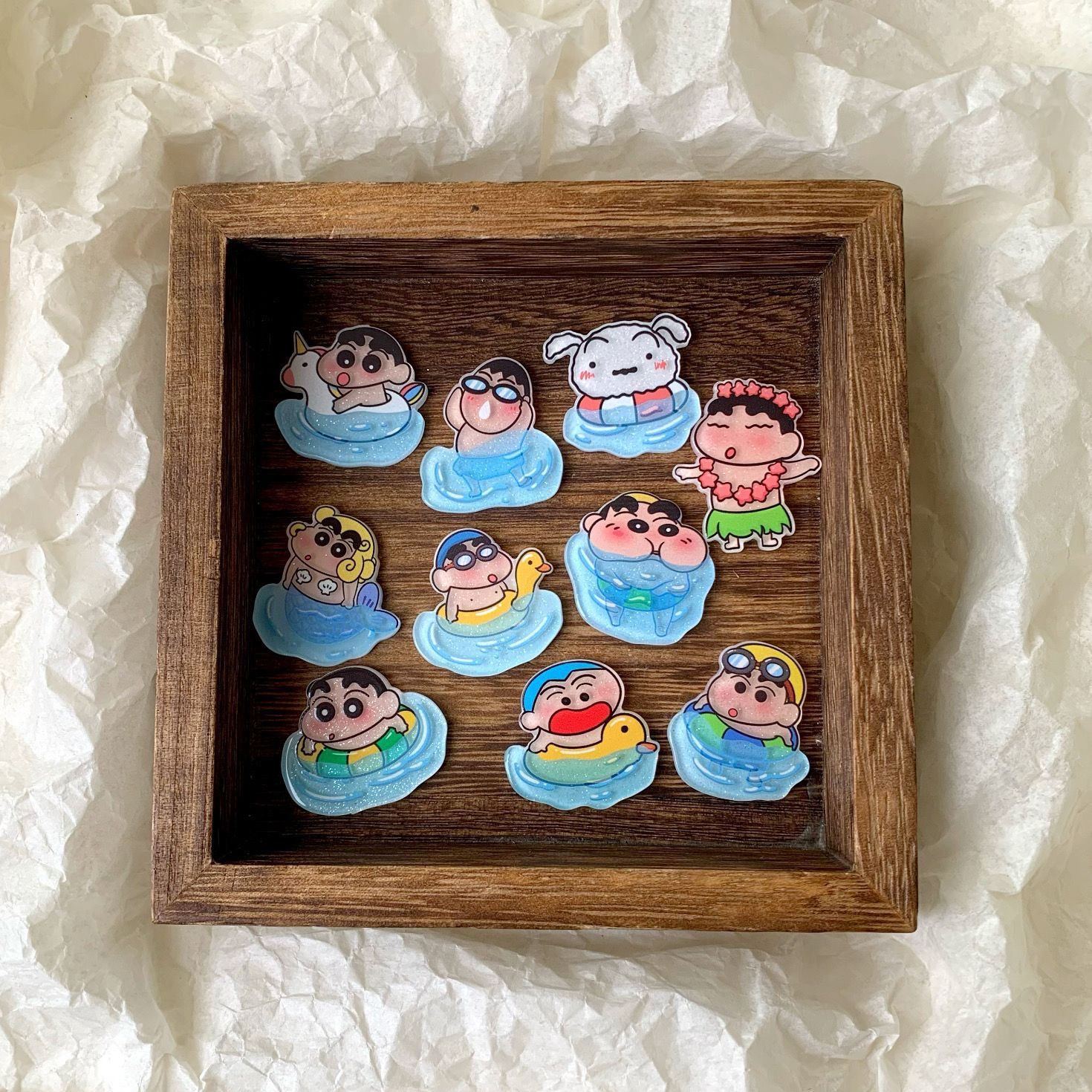 Crayon Shin-chan reçine aksesu - Resin Art Accessories incelemesi ve fiyatı