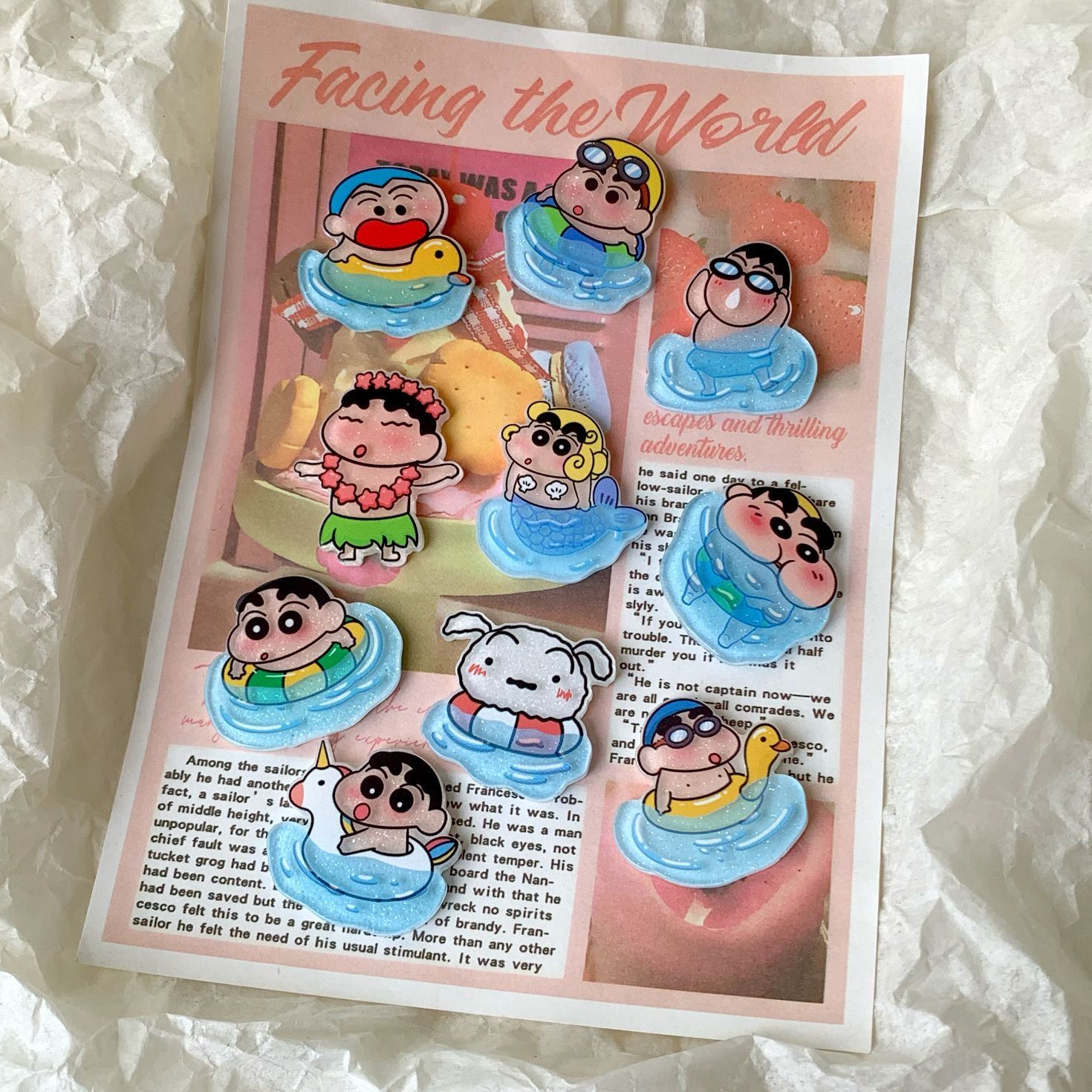 Crayon Shin-chan reçine aksesu - Resin Art Accessories incelemesi ve fiyatı