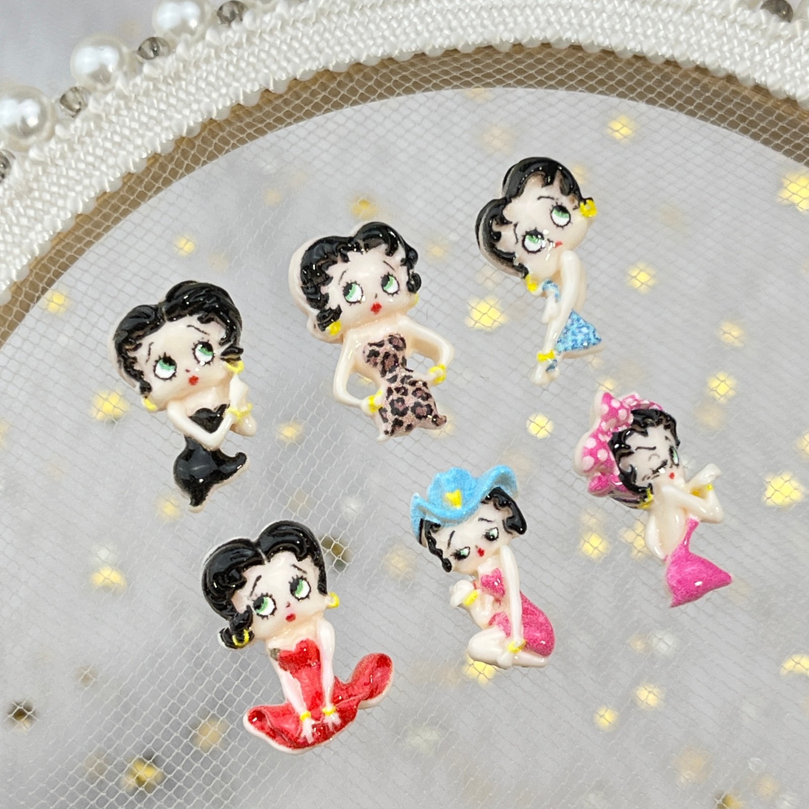 100 adet Karikatür Betty Tırna - Resin Art Accessories incelemesi ve fiyatı