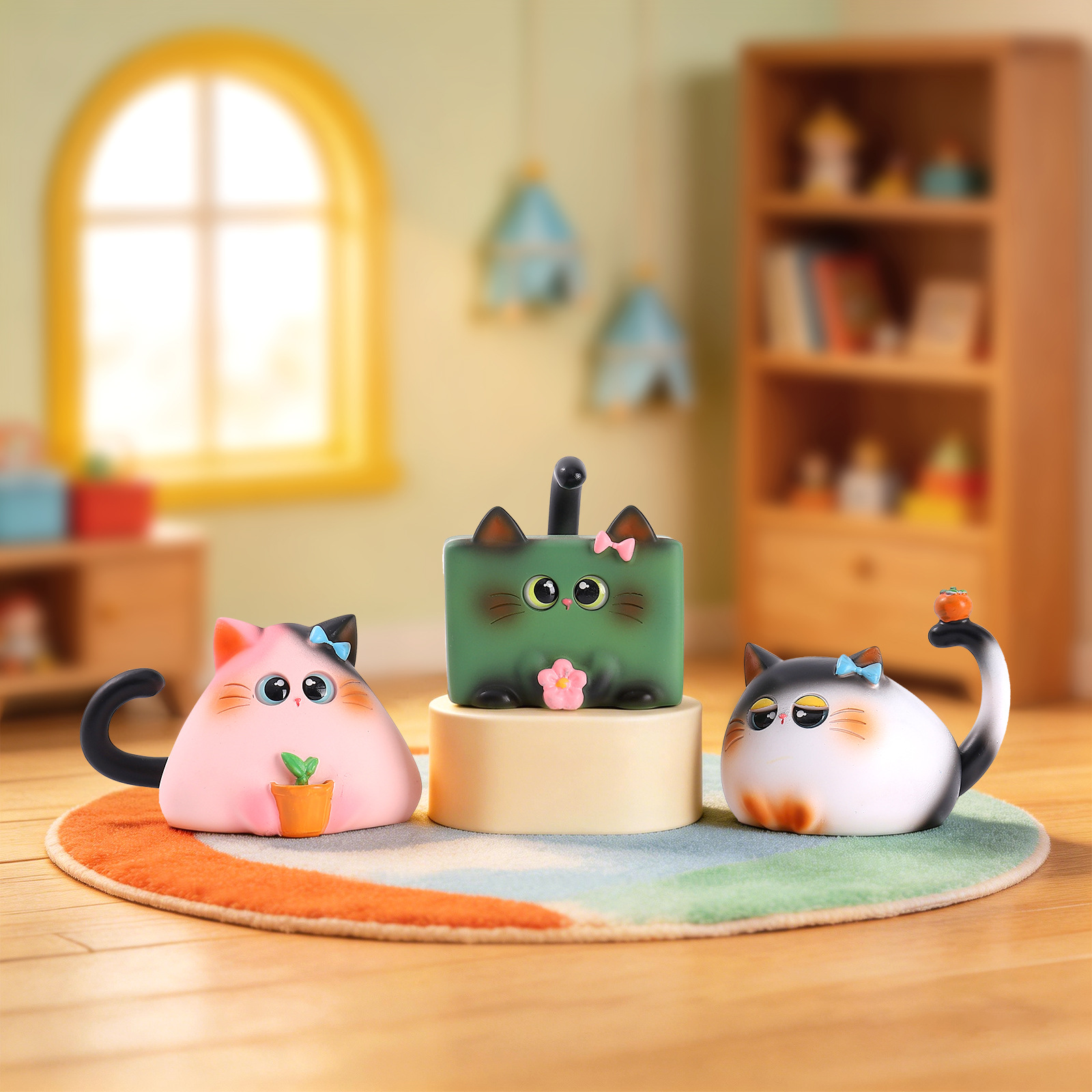 Kör Kutu Kedi Figürü Reçine Ya - Resin Art Table incelemesi ve fiyatı