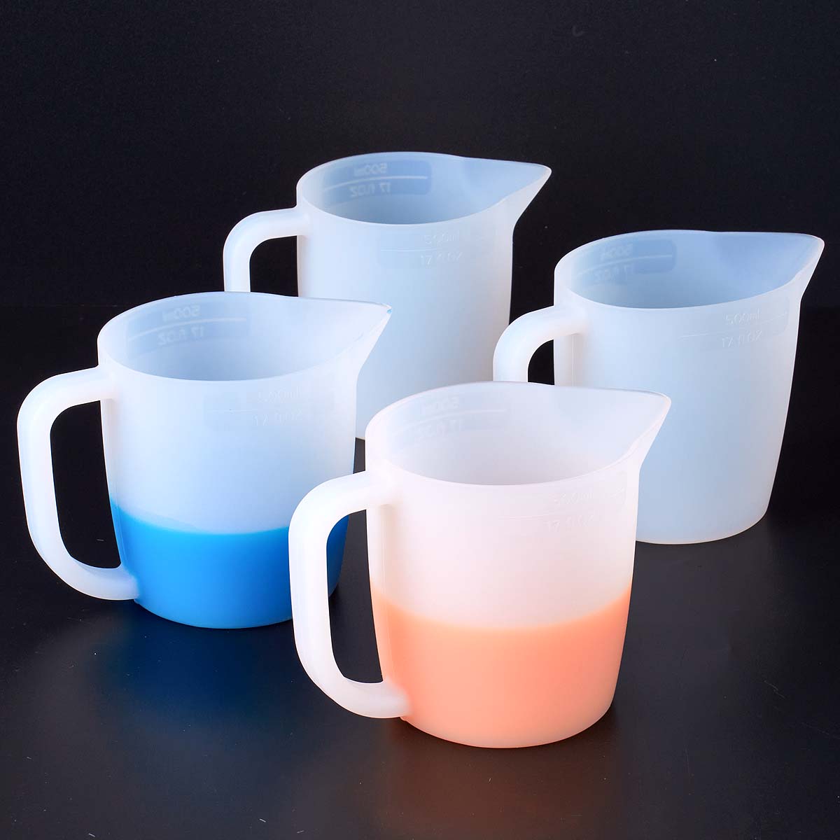 500 ML Silikon ölçüm kabı Sapl - Resin Art Tool Kit incelemesi ve fiyatı