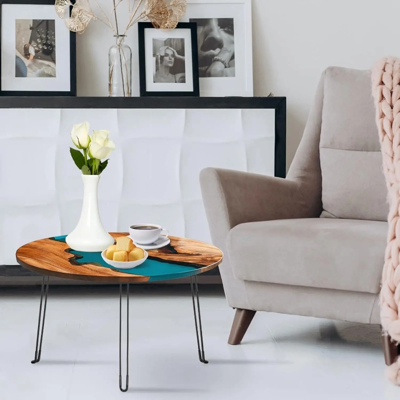 Yuvarlak Epoksi Masa Reçine Ka - Resin Art Table incelemesi ve fiyatı