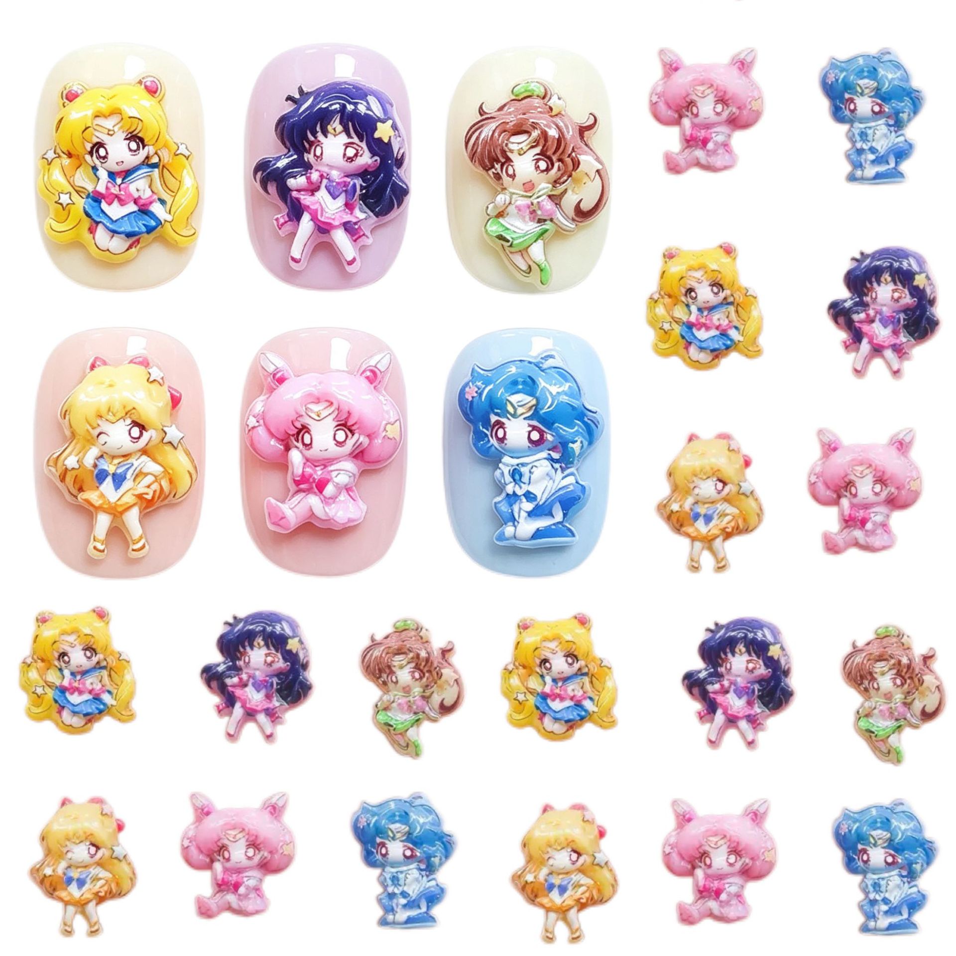 30/100 adet Karikatür Sailor M - Resin Art Accessories incelemesi ve fiyatı