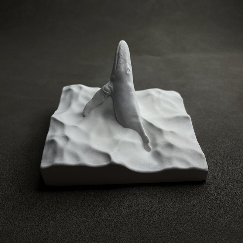 Kambur Balina Heykeli Alçı Oky - Resin Art Ocean incelemesi ve fiyatı