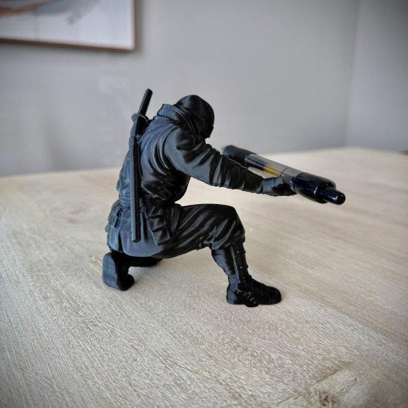 Ninja Figürü Kalemlik 3D Baskı - Resin Art Pen incelemesi ve fiyatı