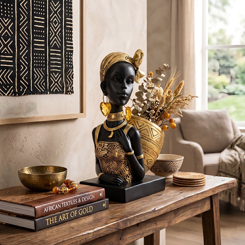 Afrika Kabile Sanatının Reçine - Resin Art Table incelemesi ve fiyatı