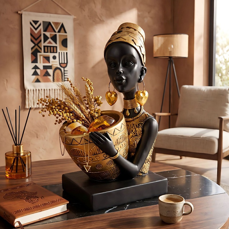 Afrika Kabile Sanatının Reçine - Resin Art Table incelemesi ve fiyatı
