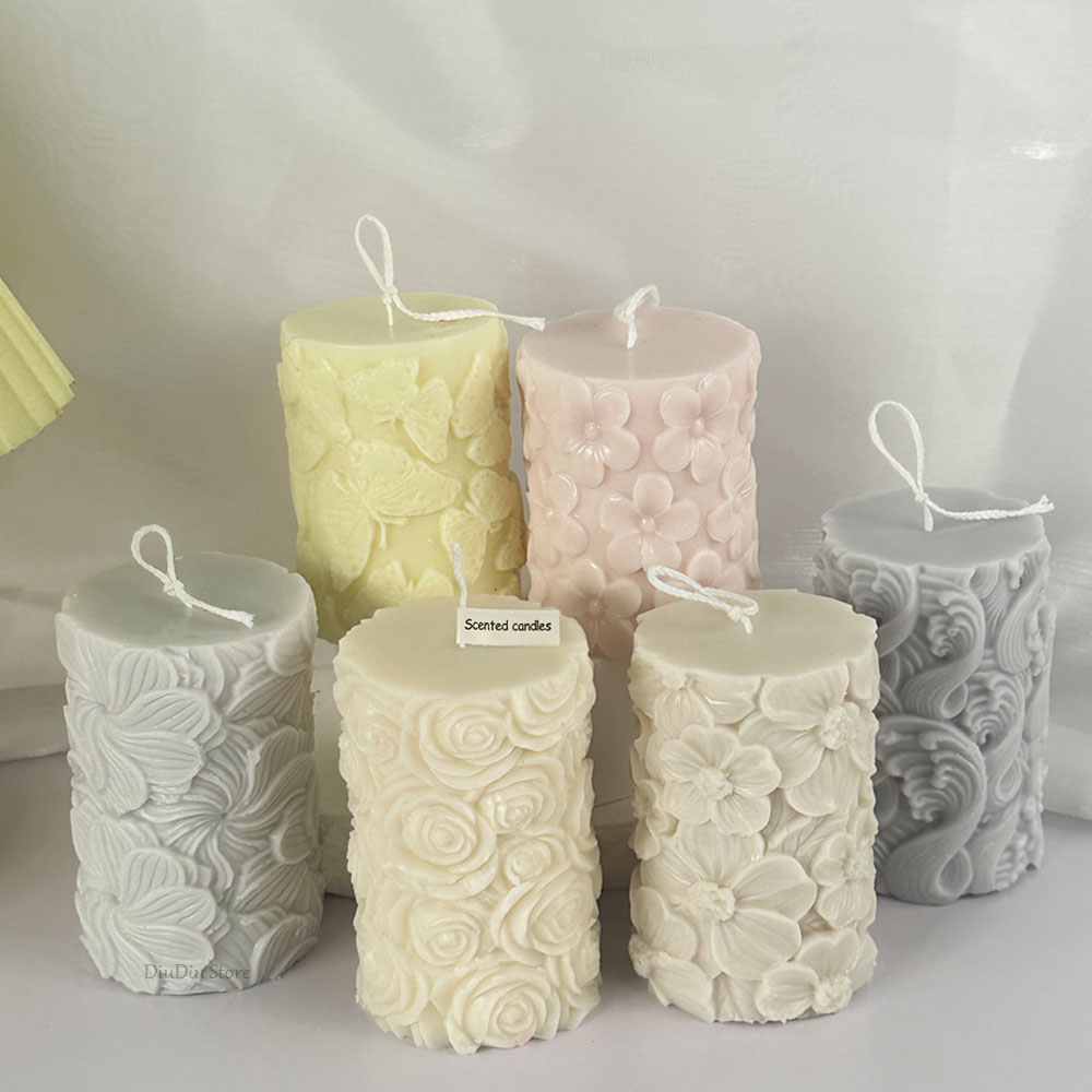 Çiçek Kelebek Sütunlu Silikon  - Resin Art Ocean incelemesi ve fiyatı