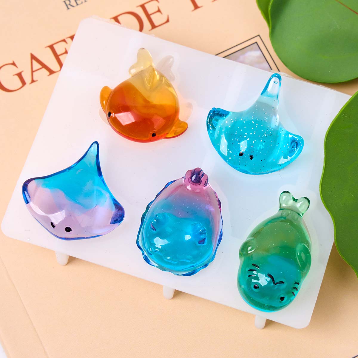 3D Şifalı Kawaii Manta Ray Bal - Silicone Mold Ocean incelemesi ve fiyatı