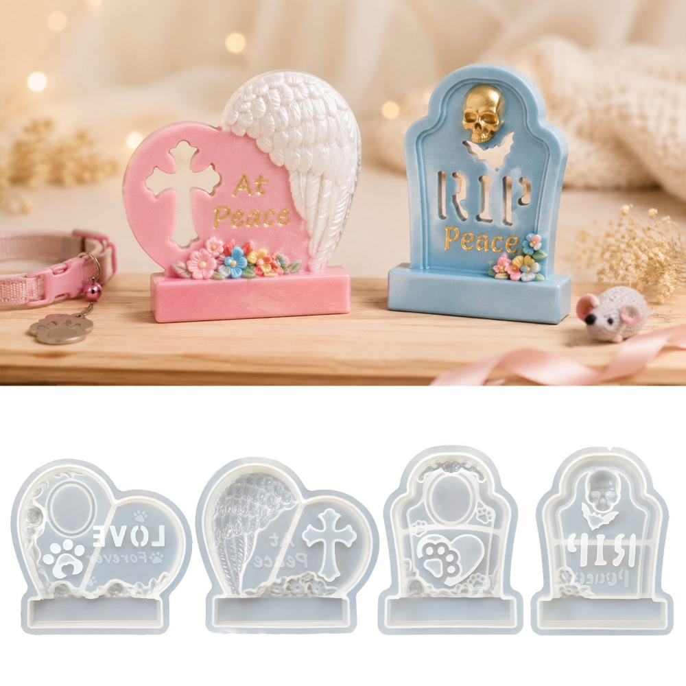 S0304 Kalp Şeklinde Mezar Taşı - Resin Art Frame incelemesi ve fiyatı