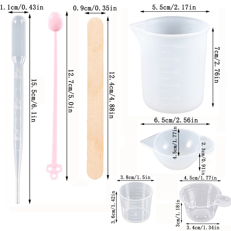 UV Epoksi Reçine Döküm Araçlar - Resin Art Tool Kit incelemesi ve fiyatı