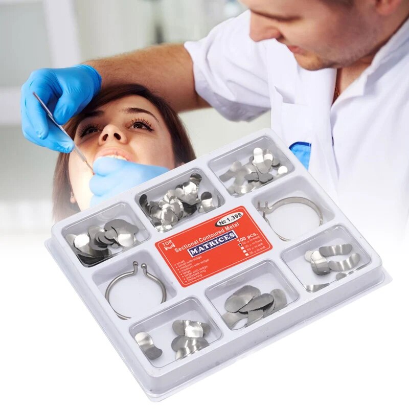 100 adet/kutu diş seksiyonel m - Resin Art Tool Kit incelemesi ve fiyatı