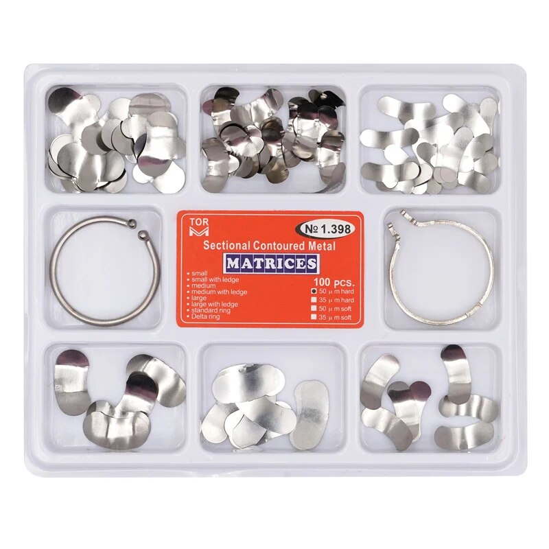 100 adet/kutu diş seksiyonel m - Resin Art Tool Kit incelemesi ve fiyatı
