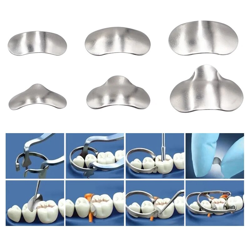 100 adet/kutu diş seksiyonel m - Resin Art Tool Kit incelemesi ve fiyatı