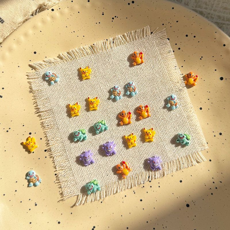 Pokemon tırnak süsleme aksesua - Resin Art Accessories incelemesi ve fiyatı