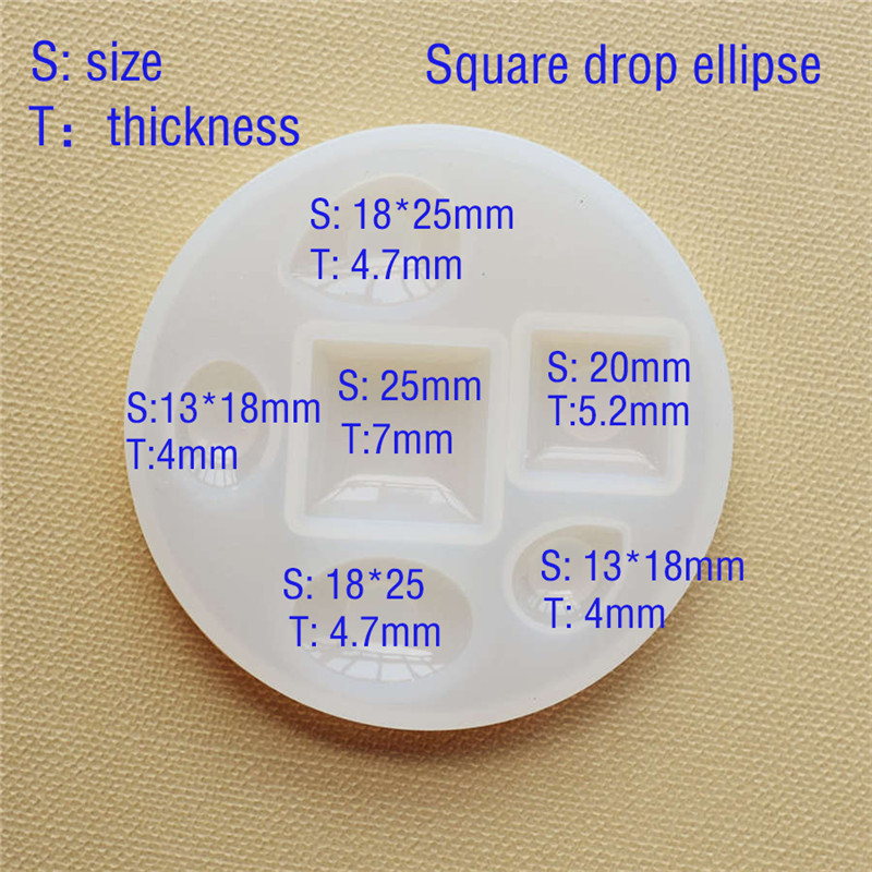 Silikon Kalıp yarım top Basık  - Resin Art Tool Kit incelemesi ve fiyatı