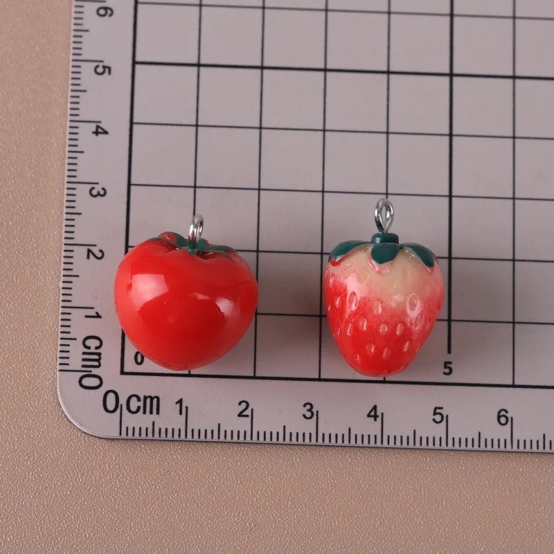 10 adet gerçekçi 3D çilek doma - Resin Art Accessories incelemesi ve fiyatı