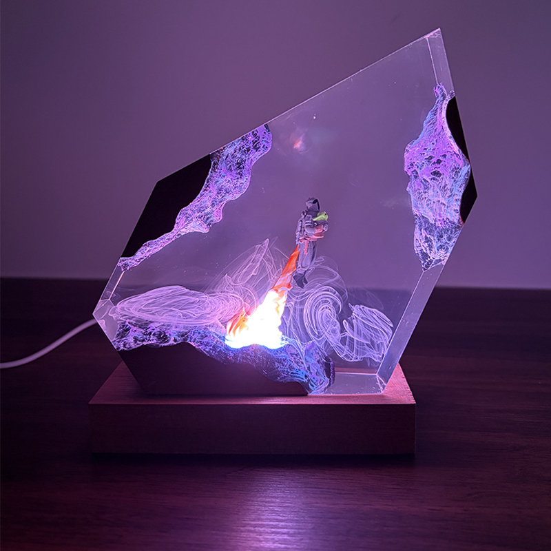 Bilimkurgu Anime Figürü Organi - Resin Art Table incelemesi ve fiyatı