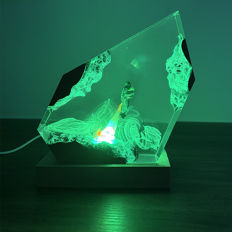 Bilimkurgu Anime Figürü Organi - Resin Art Table incelemesi ve fiyatı