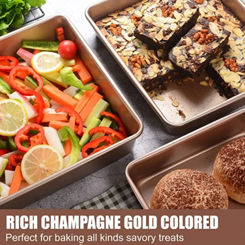 Dikdörtgen Karbon Çelik Kek pi - Tray Mold Rectangle incelemesi ve fiyatı