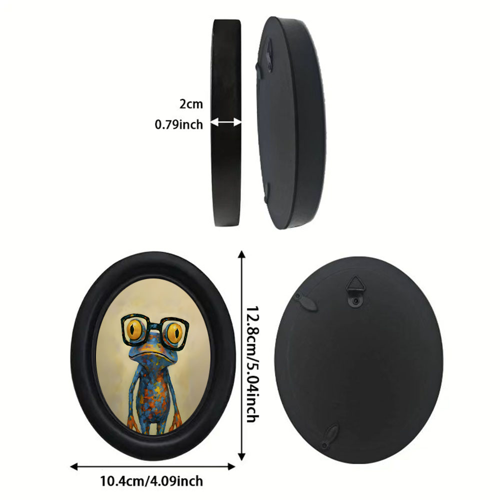 1 Adet Trendy Kurbağa Desenli  - Resin Art Frame incelemesi ve fiyatı