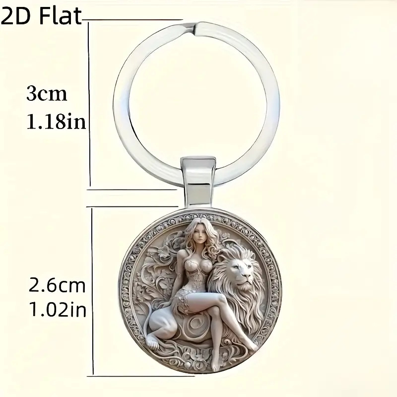 2D Benzersiz Avrupa Tarzı Tanr - Resin Art Design Keychain incelemesi ve fiyatı