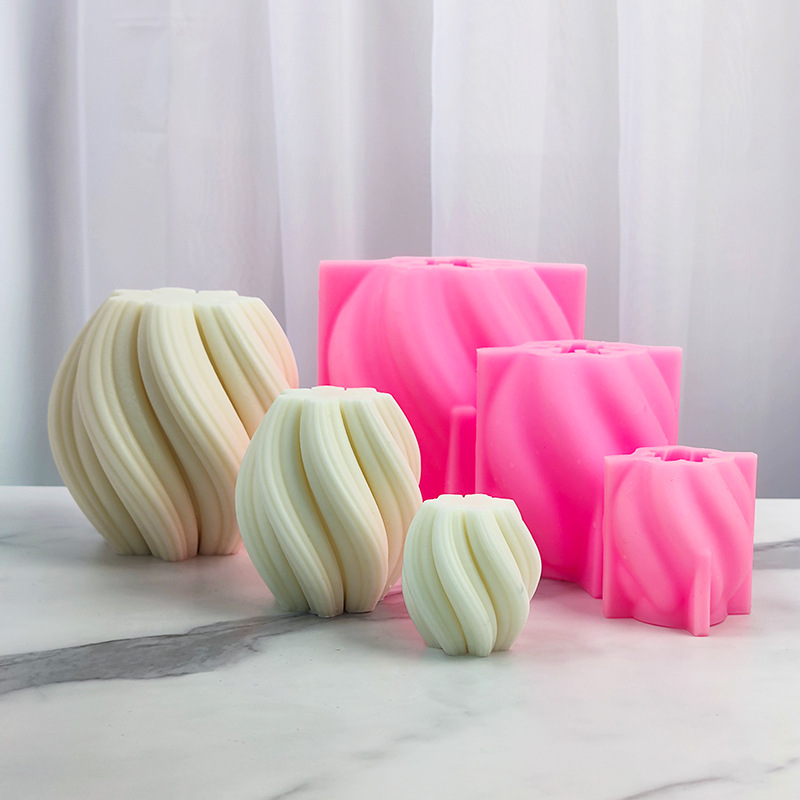 Geometrik Çizgili Sütun Mum Ka - Resin Art Ocean incelemesi ve fiyatı
